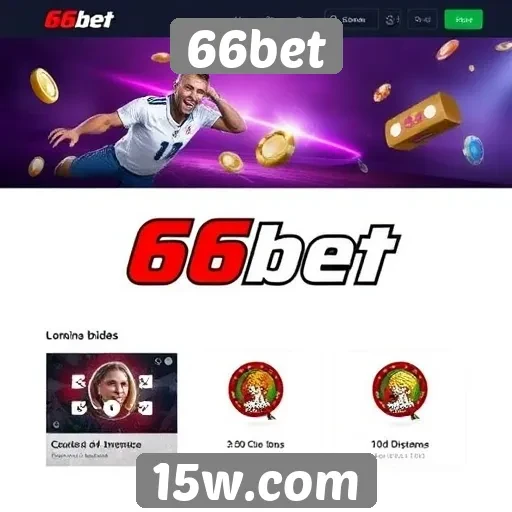 A experiência do usuário no site 66bet